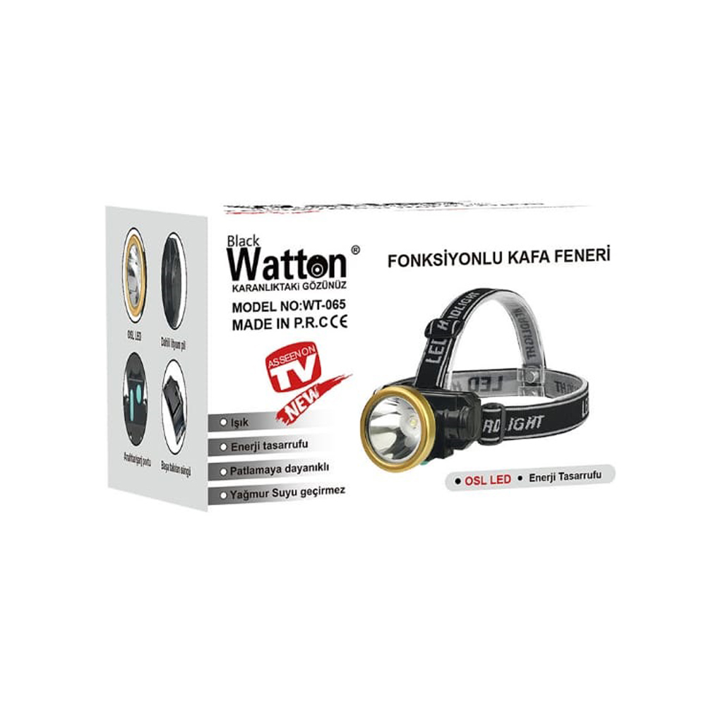 Şarjlı Baret Lambası OSL LED Güçlü Aydınlatma İş Güvenliği İçin Yüksek Performans WT-065