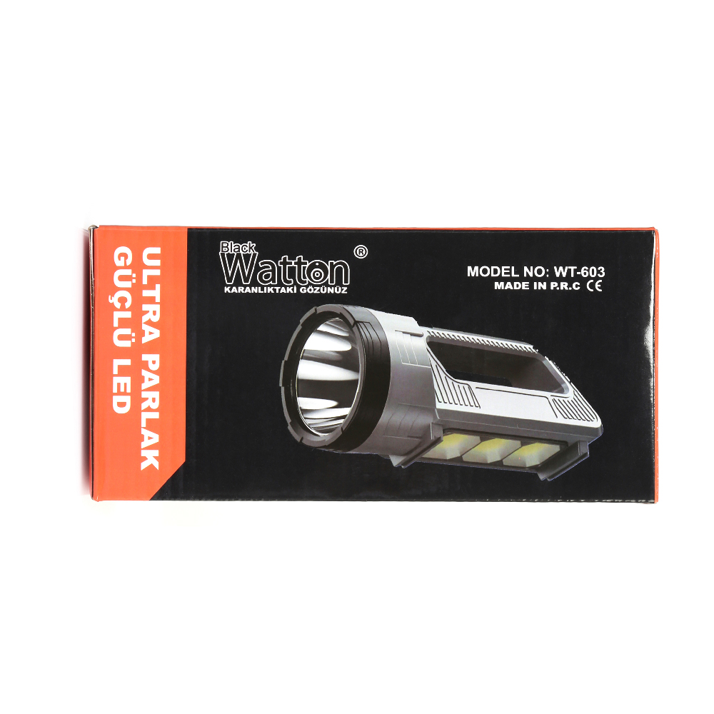 Şarjlı Fener ve Masa Lambası Çok Fonksiyonlu LED Aydınlatma Güçlü Işık WT-603