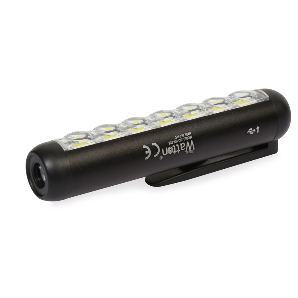 Mini LED Fener Type-C Şarjlı Mıknatıslı Kompakt Güçlü Aydınlatma Sistemi WT-333