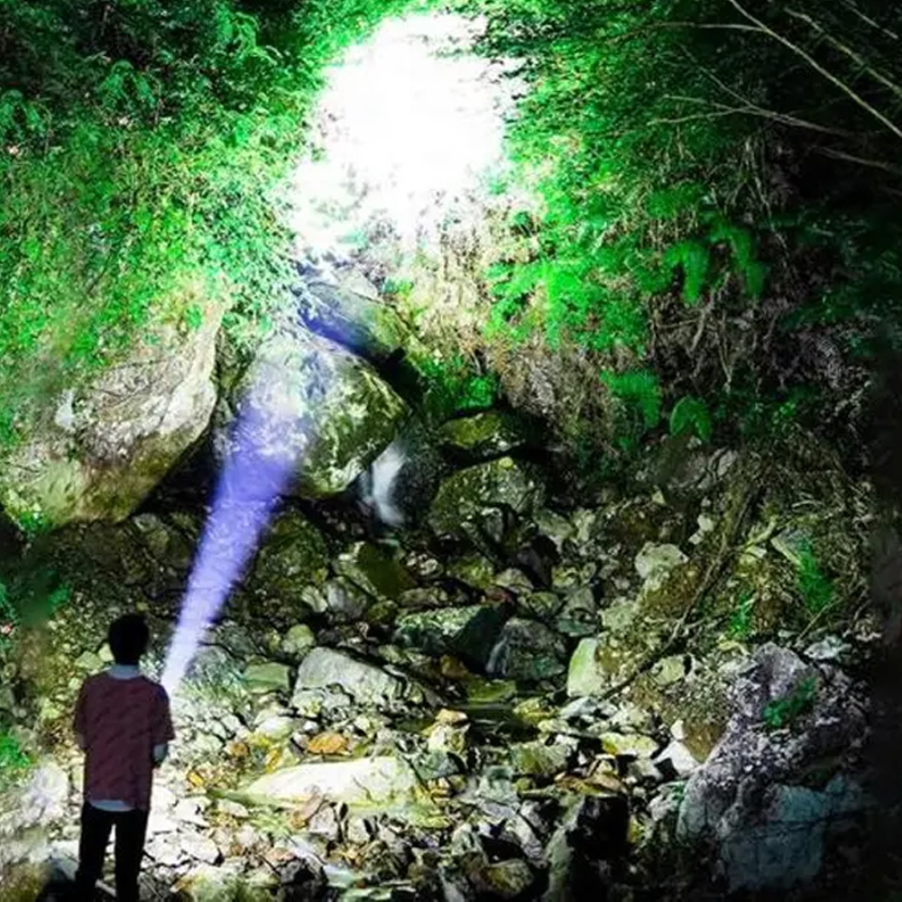 8 Fonksiyonlu Şarjlı LED Fener Yüksek Performanslı Güçlü Aydınlatma Sistemi WT-609