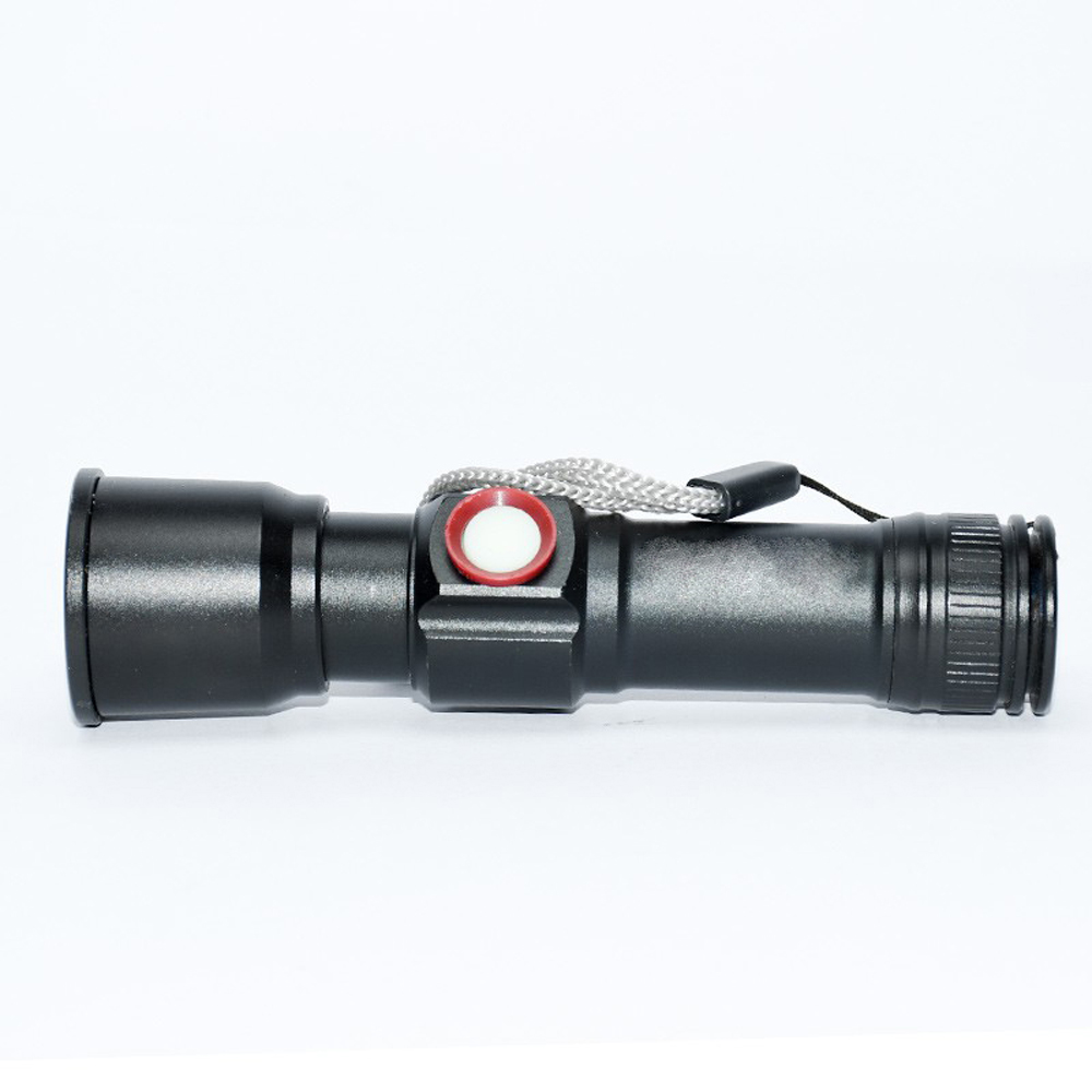 1000 Lümen USB Şarjlı LED El Feneri XML-2 Güçlü Aydınlatma Kompakt Taşınabilir Model WT-611