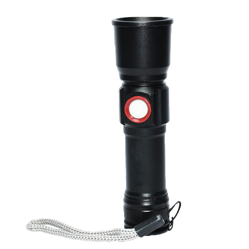 1000 Lümen USB Şarjlı LED El Feneri XML-2 Güçlü Aydınlatma Kompakt Taşınabilir Model WT-611