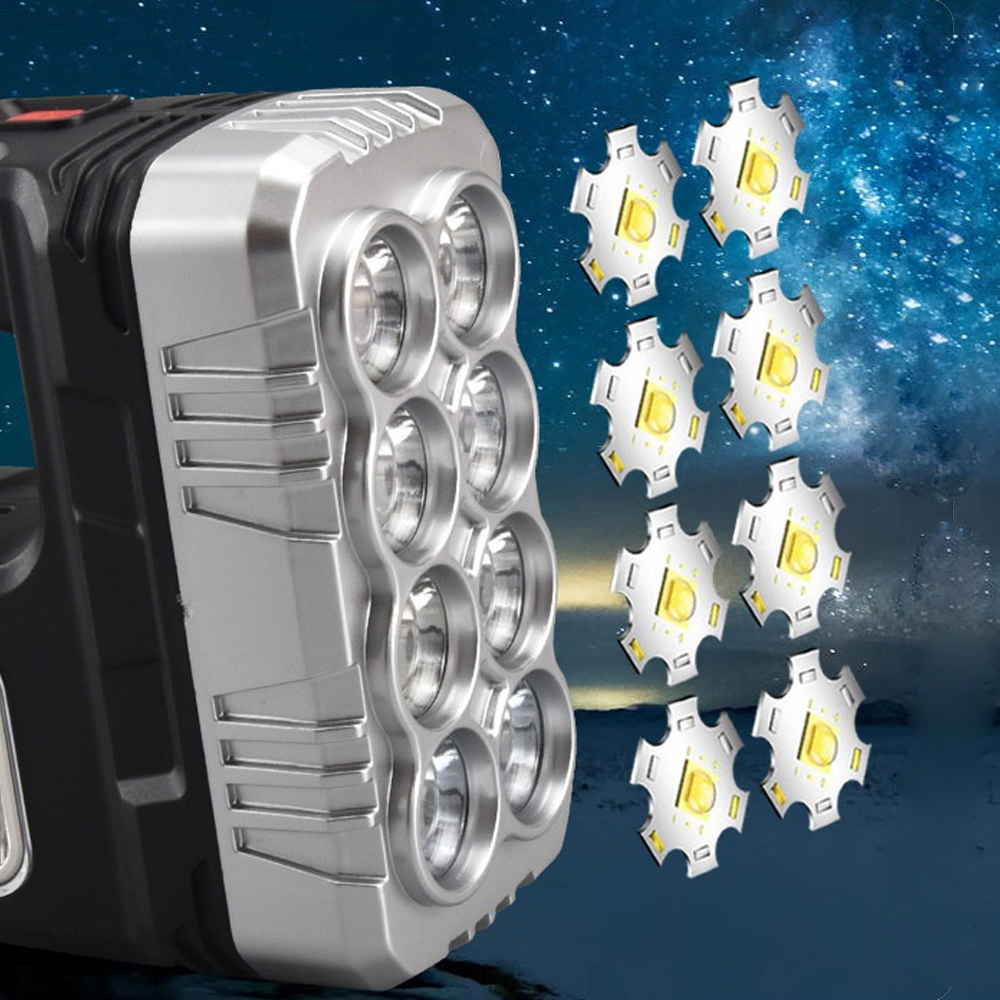 Solar LED Fener Çok Amaçlı Kullanım – Güneş Enerjili Ev, Kamp ve Outdoor Aydınlatma WT-614