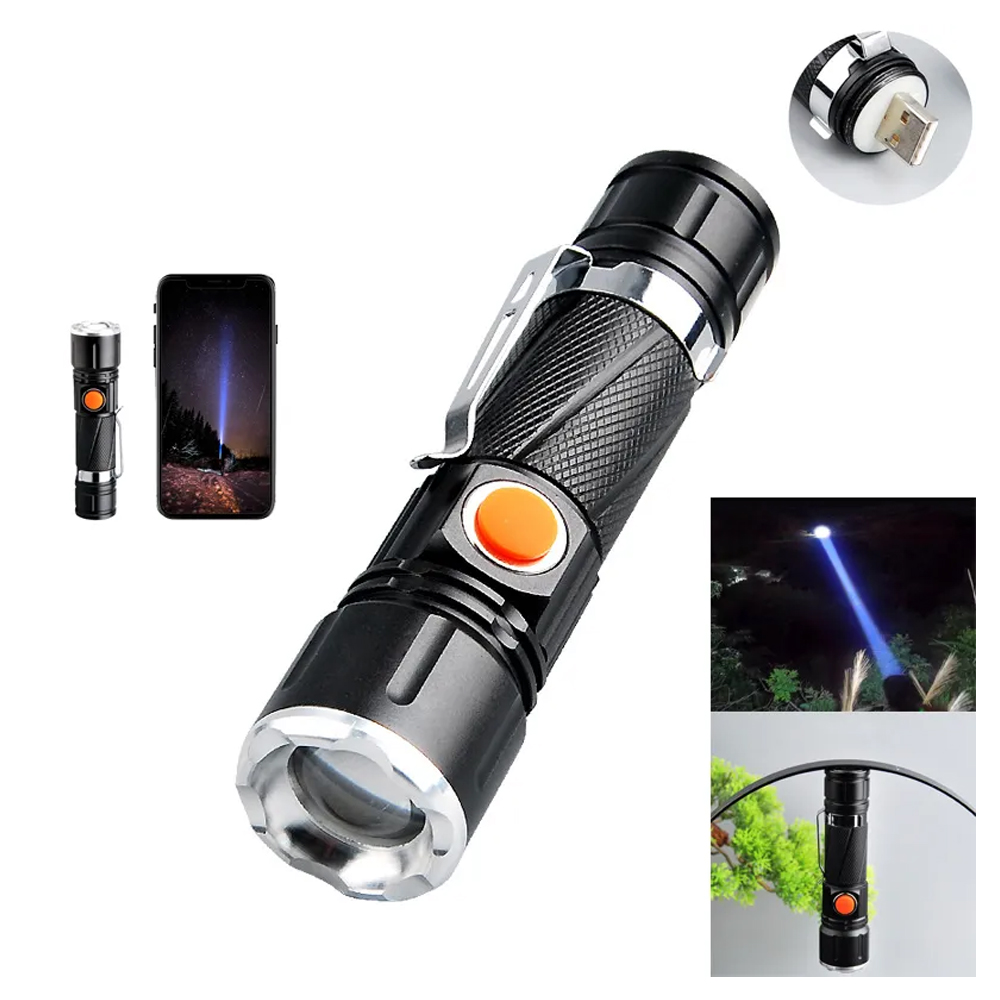 P50 LED Çok Amaçlı Fener Mıknatıs Destekli Şarjlı Güçlü Aydınlatma WT-622
