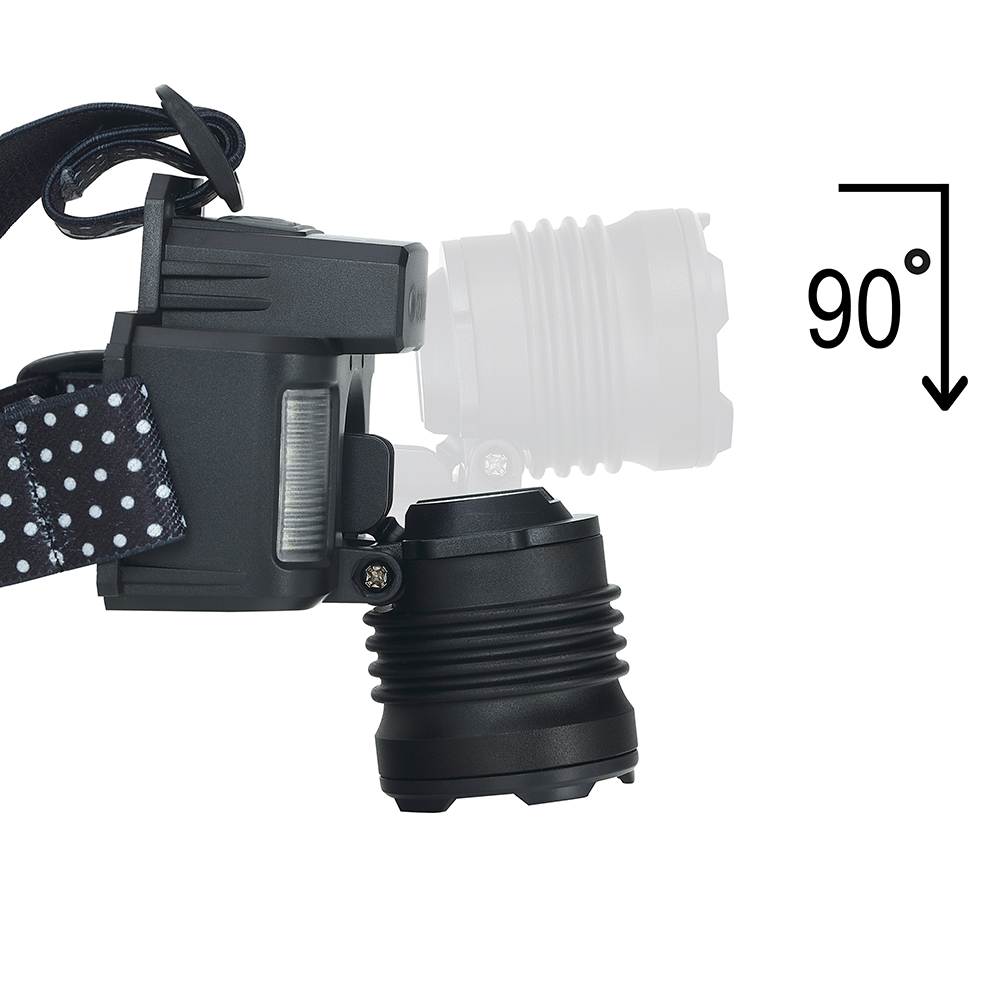Sensörlü CREE TG LED Şarjlı Kafa Lambası Güçlü Aydınlatma Profesyonel Kullanım WT-625