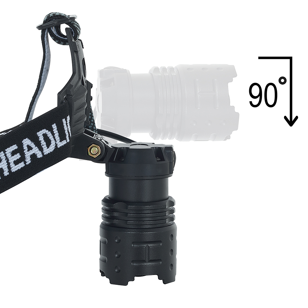 GT100 LED Şarjlı Kafa Lambası Güçlü Aydınlatma Yüksek Performanslı Profesyonel Model WT-628
