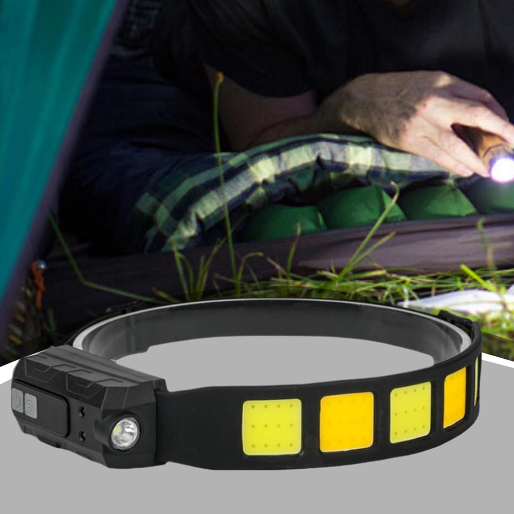 Sensörlü COB XPG LED Kafa Lambası Güçlü Aydınlatma Yüksek Performans Çok Modlu WT-066
