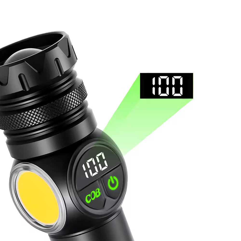 9 Mod Şarjlı Kamp Lambası ve El Feneri – Çok Fonksiyonlu LED Aydınlatma WT-704