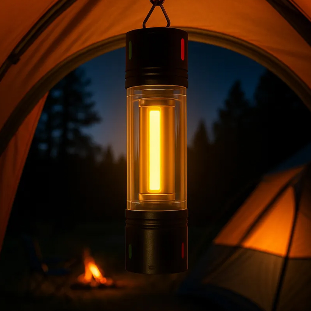TG LED Şarjlı Kamp Lambası Ortam Aydınlatmalı Taşınabilir Güçlü Işık WT-736