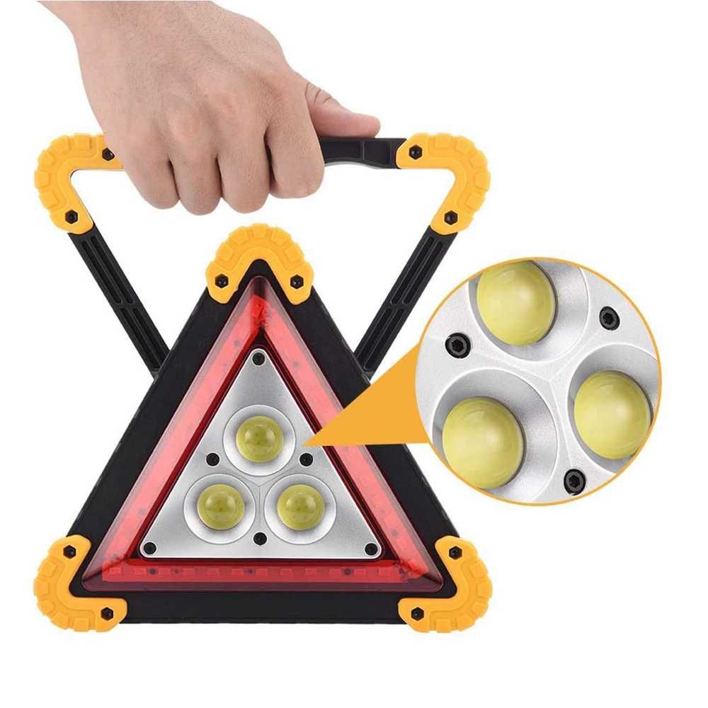 Profesyonel Kamp ve Araba Lambası LED Güçlü Aydınlatma Taşınabilir Çok Amaçlı Model BM-610/ WT
