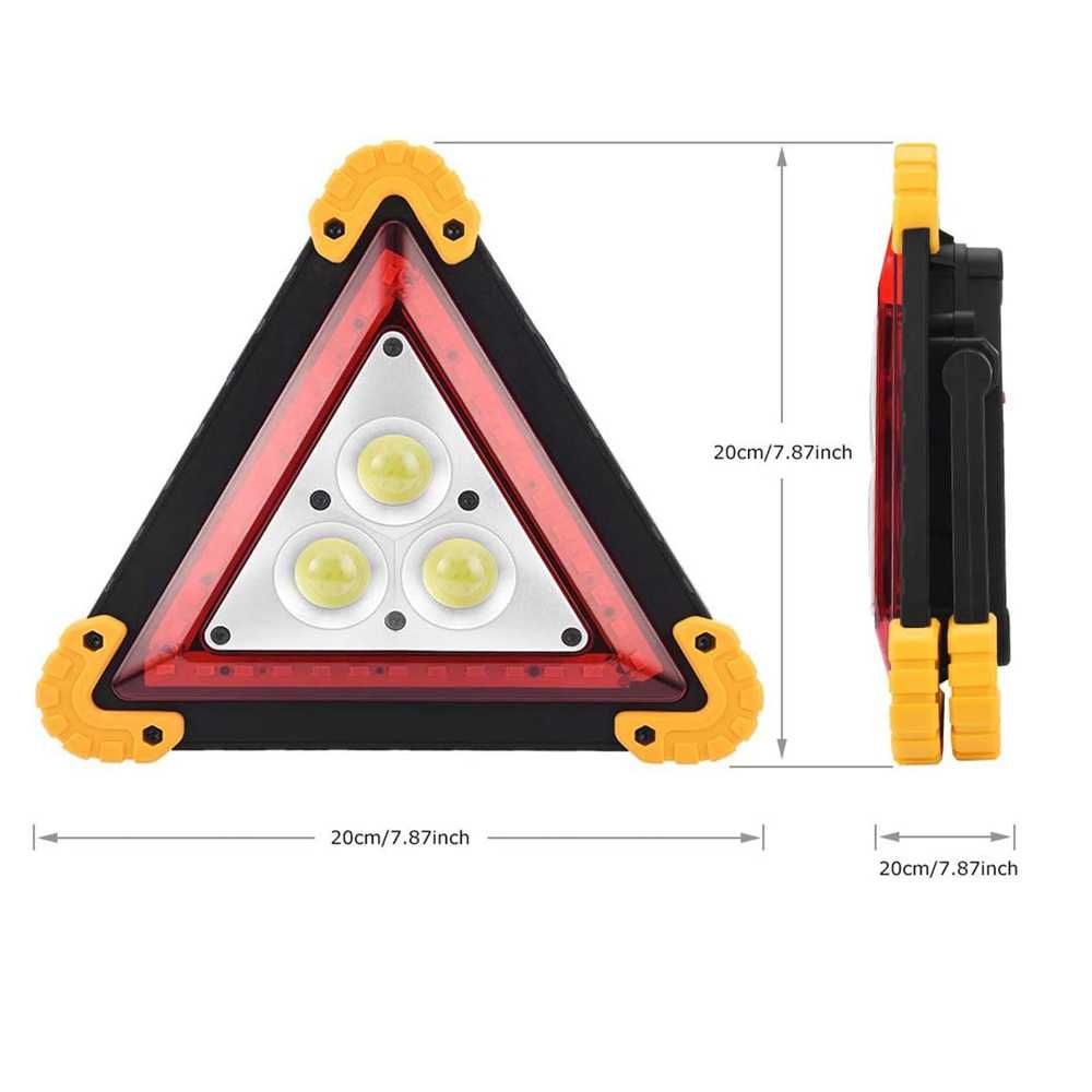 Profesyonel Kamp ve Araba Lambası LED Güçlü Aydınlatma Taşınabilir Çok Amaçlı Model BM-610/ WT